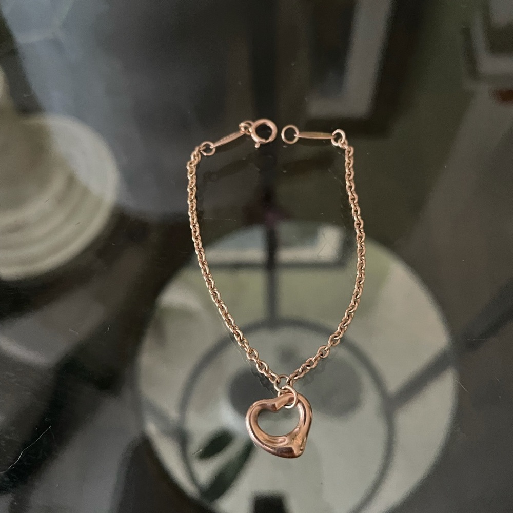 Tiffany Open heart bracelet